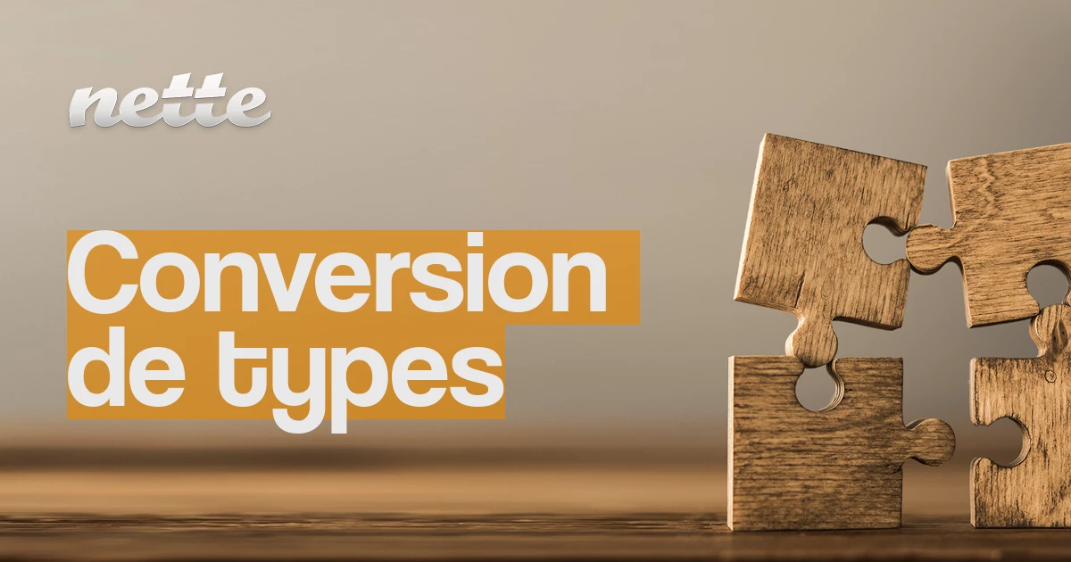 Conversion de types – Documentation Nette