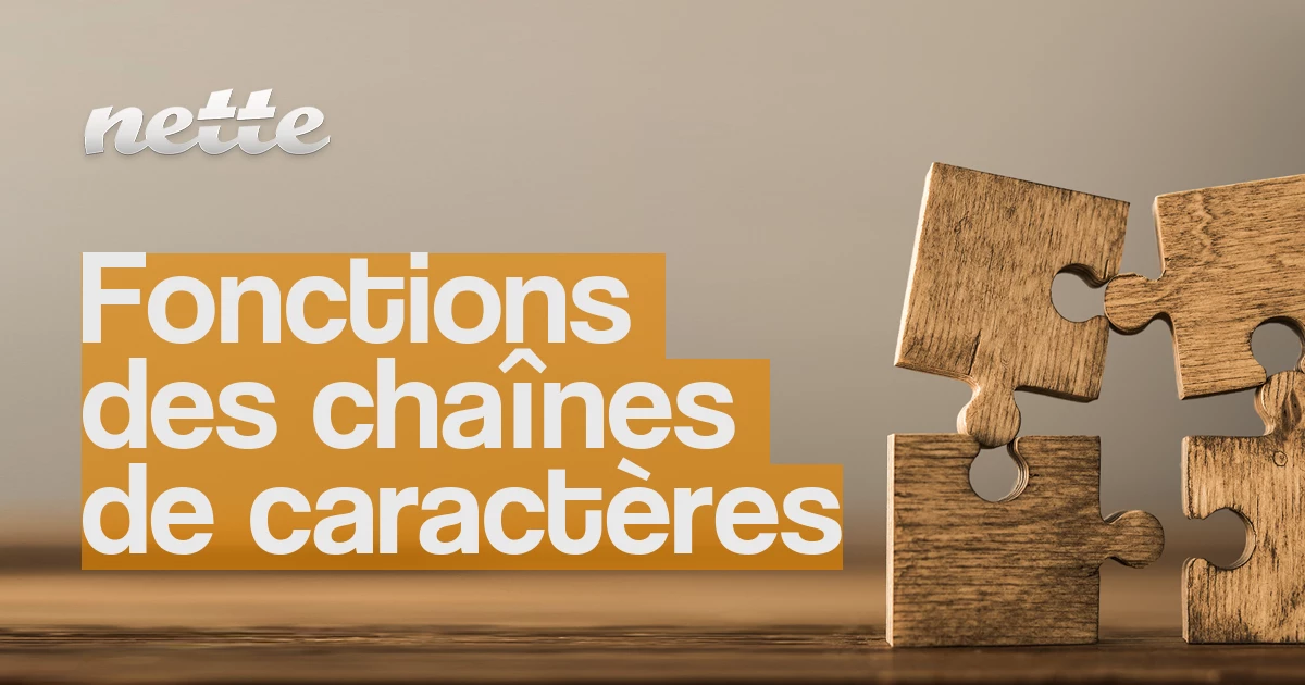 Fonctions des cha nes de caract res Documentation Nette